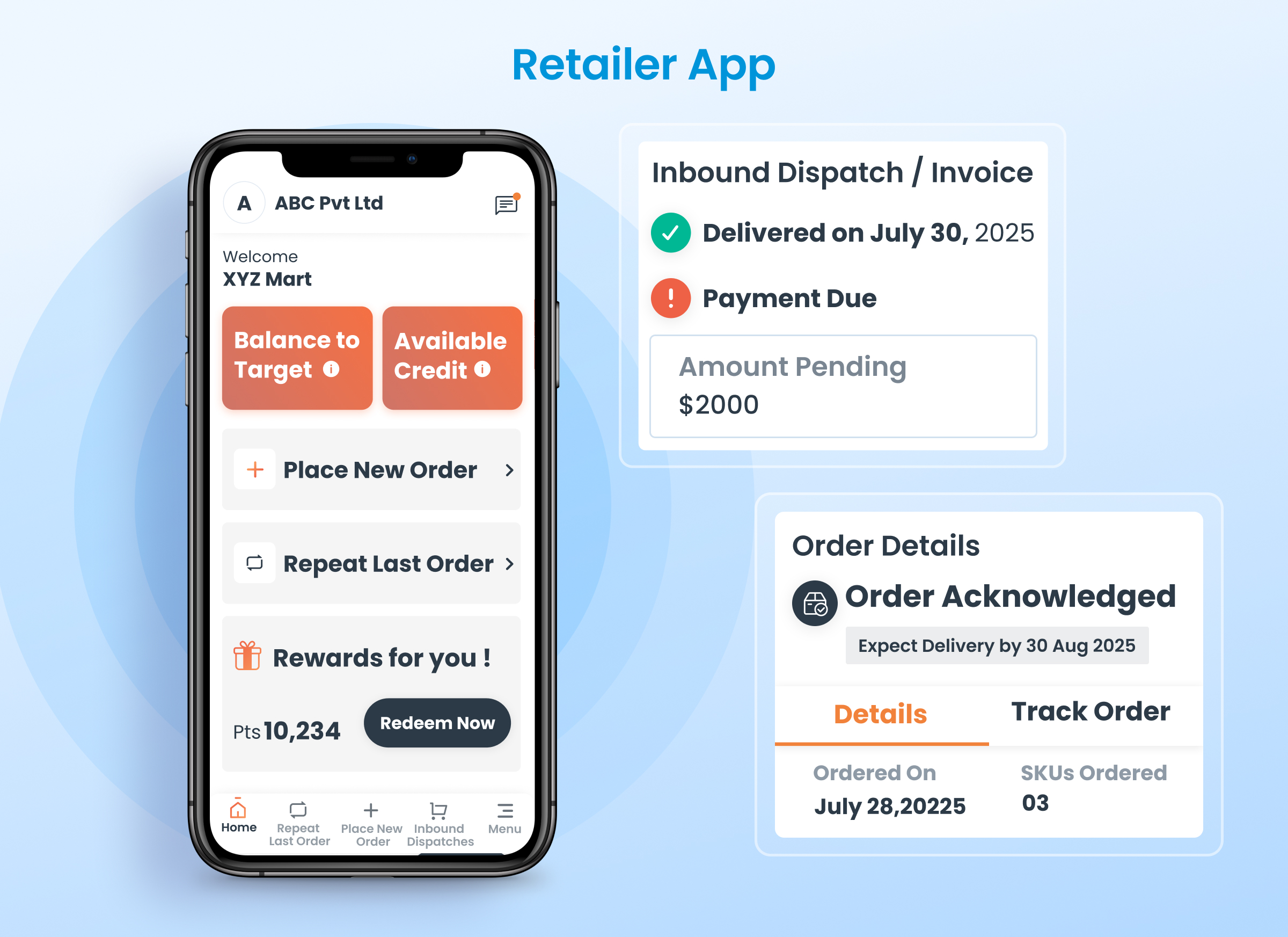 BeatRoute Retailer Application